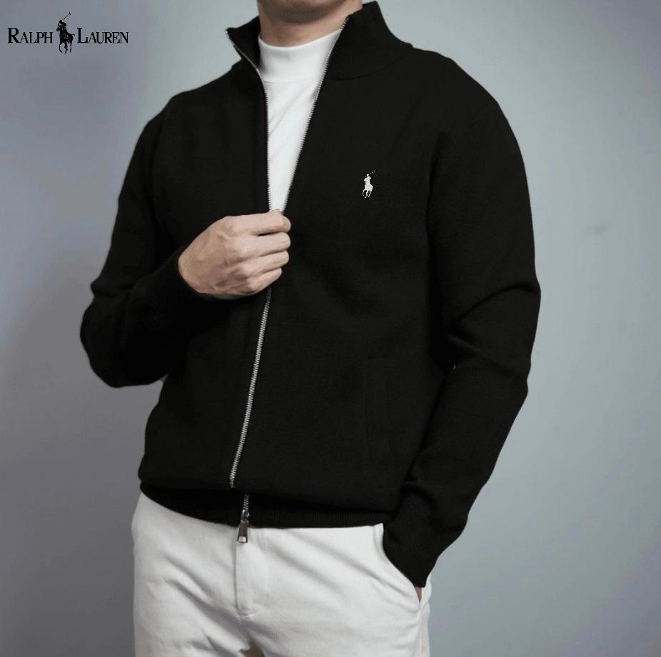 Herrenpullover mit Reißverschluss